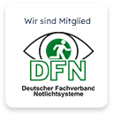 Wir sind Mitglied - Deutscher Fachverband Notlichtsysteme